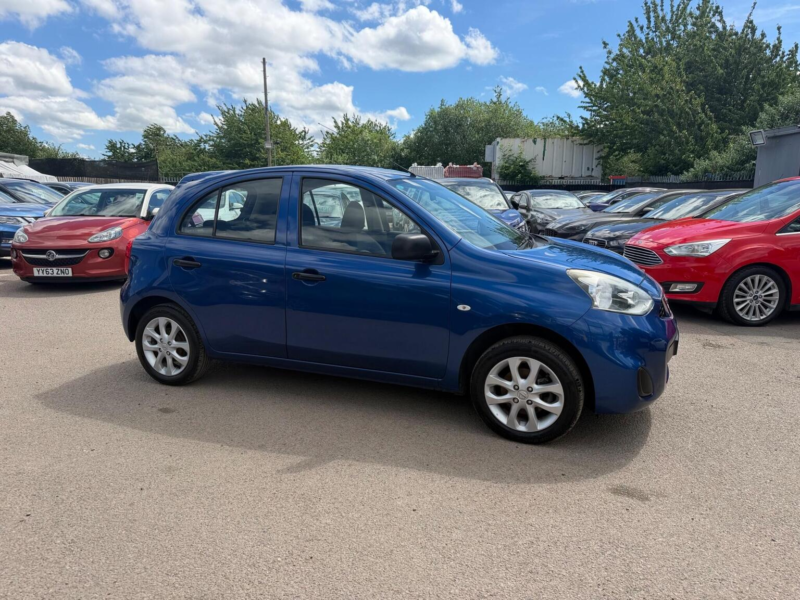 2016 Nissan Micra 1.2 Vibe Euro 6 5dr in Blue — image 1