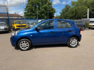 2016 Nissan Micra 1.2 Vibe Euro 6 5dr in Blue — image 3