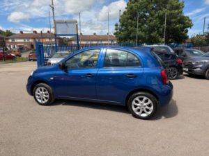 2016 Nissan Micra 1.2 Vibe Euro 6 5dr in Blue — image 4