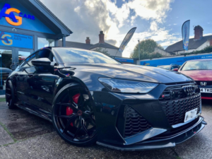 2021 Audi Rs7 4.0 Tfsi V8 Vorsprung Sportback Tiptronic Quattro Euro 6 (s/s) 5dr in Black — image 3