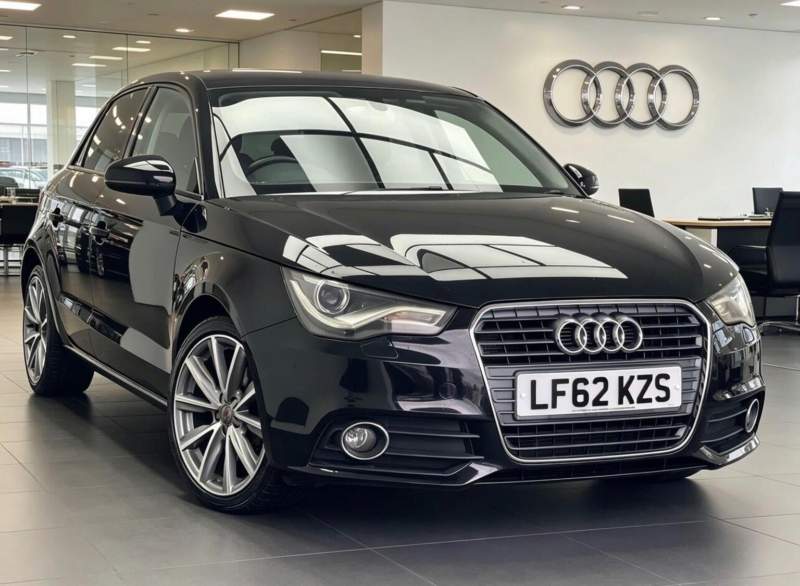 2012 Audi A1 1.4 Tfsi S Line Sportback S Tronic Euro 5 5dr in Black — image 1