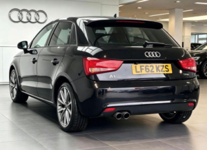 2012 Audi A1 1.4 Tfsi S Line Sportback S Tronic Euro 5 5dr in Black — image 3