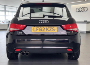 2012 Audi A1 1.4 Tfsi S Line Sportback S Tronic Euro 5 5dr in Black — image 4
