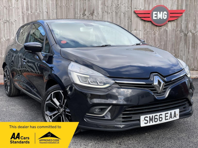 2016 Renault Clio 0.9 Tce Dynamique S Nav Euro 6 (s/s) 5dr in Black — image 1