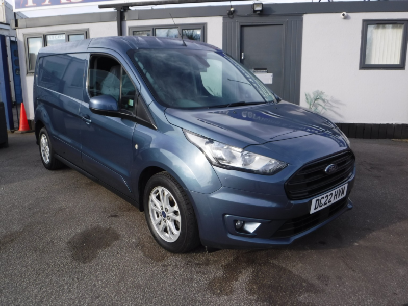 2022 Ford Transit Connect 1.5 Transit Connect Limited Van Lwb 250 L2 1.5l Ecoblue 120ps Fwd 6-Speed Manual in Blue — image 1