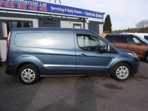 2022 Ford Transit Connect 1.5 Transit Connect Limited Van Lwb 250 L2 1.5l Ecoblue 120ps Fwd 6-Speed Manual in Blue — image 3