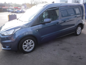 2022 Ford Transit Connect 1.5 Transit Connect Limited Van Lwb 250 L2 1.5l Ecoblue 120ps Fwd 6-Speed Manual in Blue — image 6