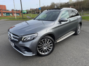 2018 Mercedes-Benz Glc 2.1 Glc250d Amg Line (premium) G-Tronic+ 4matic Euro 6 (s/s) 5dr in Grey — image 3