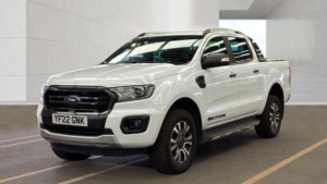 2022 Ford Ranger 2.0 Ecoblue Wildtrak Auto 4WD Euro 6 (s/s) 4dr in White — image 3