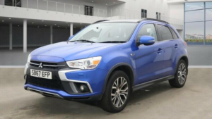 2017 Mitsubishi Asx 1.6 4 Euro 6 5dr in Blue — image 3