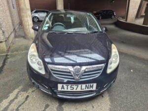 2008 Vauxhall Corsa 1.2i 16v Club 3dr in Black — image 2