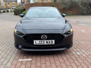 2022 Mazda Mazda3 2.0 E-Skyactiv-G Mhev Se-L Lux Euro 6 (s/s) 5dr in Black — image 2