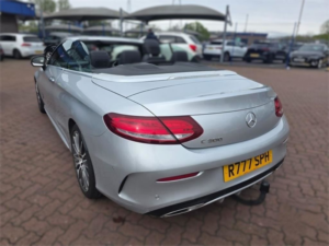 2017 Mercedes-Benz C-Class 2.0 C300 Amg Line (premium Plus) Cabriolet 2dr Petrol G-Tronic+ Euro 6 (s/s) (245 Ps) in Silver — image 6