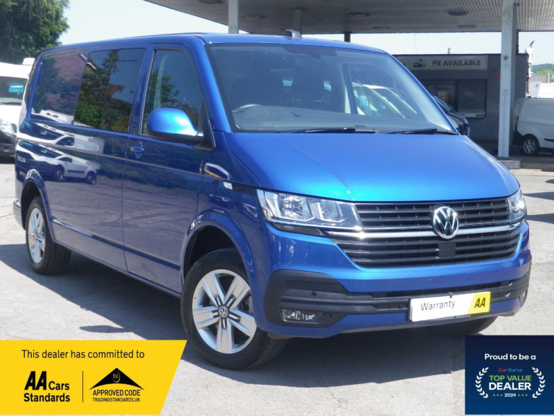 2024 Volkswagen Transporter T32 2.0 Tdi 150 Highline Lwb Kombi in Blue — image 1