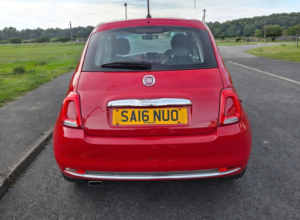 2016 Fiat 500 1.2 500 My17 1.2 69hp Lounge in Red — image 4