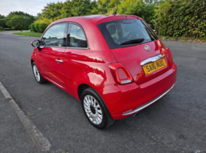 2016 Fiat 500 1.2 500 My17 1.2 69hp Lounge in Red — image 5