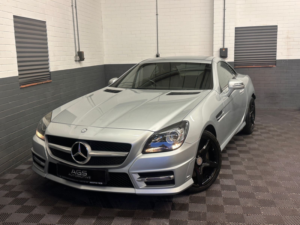 2012 Mercedes-Benz Slk 2.1 Slk250 Cdi Blueefficiency Amg Sport Convertible 2dr Diesel G-Tronic+ Euro 5 (s/s) (204 Ps) in Silver — image 4