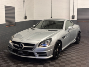 2012 Mercedes-Benz Slk 2.1 Slk250 Cdi Blueefficiency Amg Sport Convertible 2dr Diesel G-Tronic+ Euro 5 (s/s) (204 Ps) in Silver — image 5