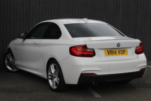 2014 BMW 2 Series 2.0 218d M Sport Coupe in White — image 2