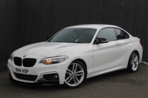 2014 BMW 2 Series 2.0 218d M Sport Coupe in White — image 4