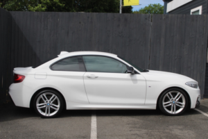 2014 BMW 2 Series 2.0 218d M Sport Coupe in White — image 6