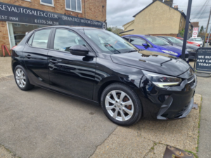 2023 Vauxhall Corsa 1.2 Turbo Design Hatchback 5dr Petrol Auto Euro 6 (s/s) (100 Ps) in Black — image 2