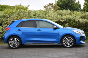 2022 Kia Rio 1.0 T-Gdi Mhev Gt-Line S Hatchback 5dr Petrol Hybrid Manual Euro 6 (s/s) (118 Bhp) in Blue — image 3