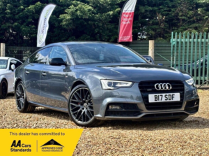 2016 Audi A5 2.0 Tdi Black Edition Plus Sportback Quattro Euro 6 (s/s) 5dr in Grey — image 1