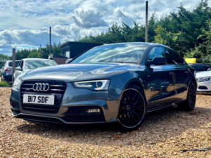 2016 Audi A5 2.0 Tdi Black Edition Plus Sportback Quattro Euro 6 (s/s) 5dr in Grey — image 4