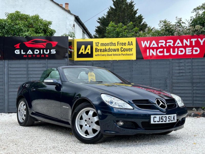 2006 Mercedes-Benz Slk 1.8 Slk200 Kompressor 2dr in Blue — image 1