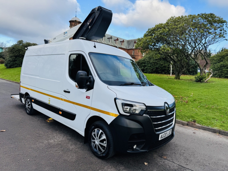 2020 Renault Master Access Platform Cherry Picker Mewp in White — image 1