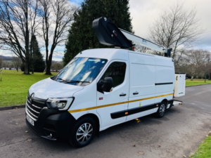 2020 Renault Master Access Platform Cherry Picker Mewp in White — image 3