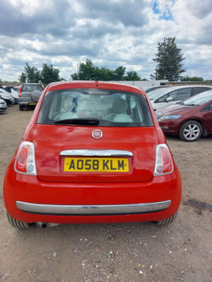2009 Fiat 500 1.2 500 1.2 Lounge (start Stop) in Red — image 6