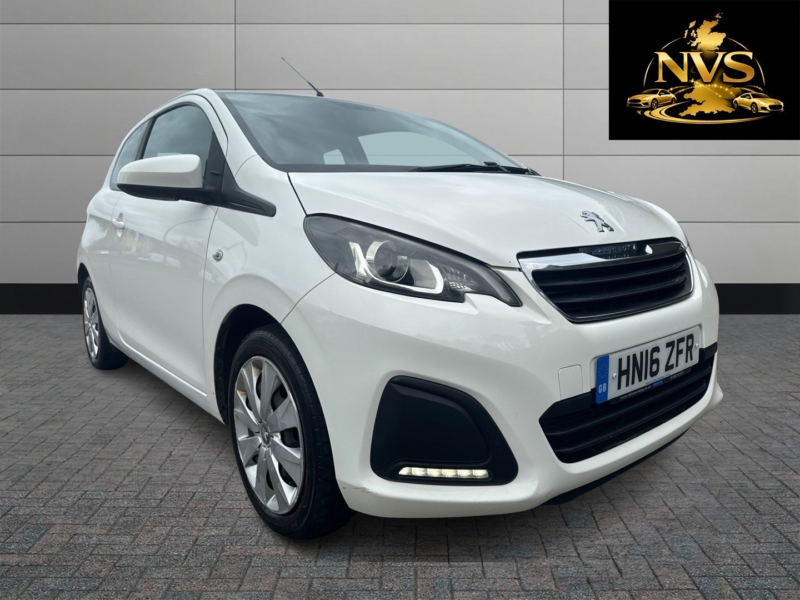 2016 Peugeot 108 1.0 Active in White — image 1