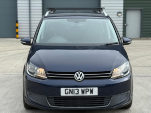 2013 Volkswagen Touran 1.6 Tdi Se DSG Euro 5 5dr in Blue — image 6