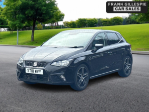 2018 SEAT Ibiza 1.0 Tsi Fr Euro 6 (s/s) 5dr in Black — image 4