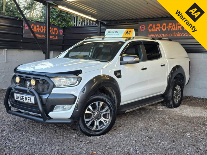 2016 Ford Ranger 3.2 Tdci Wildtrak in White — image 1