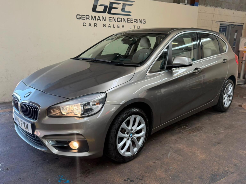 2015 BMW 2 Series Active Tourer 2.0 218d Luxury Auto Euro 6 (s/s) 5dr in Silver — image 1