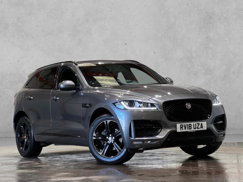 2018 Jaguar F-Pace 2.0 D180 R-Sport Auto AWD Euro 6 (s/s) 5dr in Grey — image 1