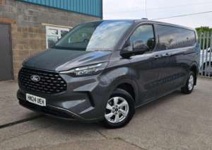 2024 Ford Transit Custom 2.0 300 Ecoblue Limited L2 H1 Euro 6 (s/s) 5dr in Grey — image 3