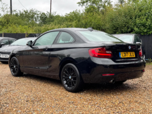 2017 BMW 2 Series 1.5 218i Se Euro 6 (s/s) 2dr in Black — image 2