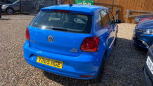 2015 Volkswagen Polo 1.4 Tdi Bluemotion Tech Se Euro 6 (s/s) 5dr in Blue — image 4