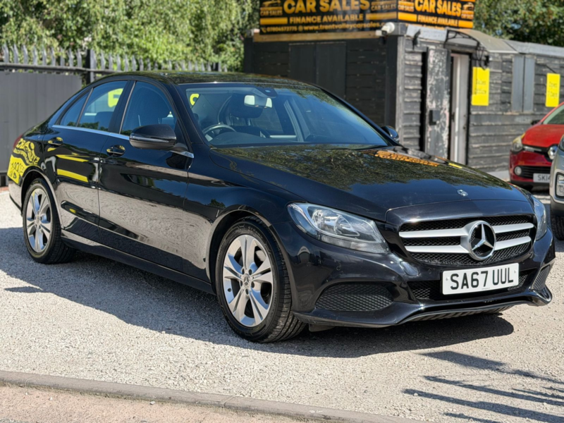 2017 Mercedes-Benz C Class 2.1 C220d Se Executive Edition Saloon 4dr Diesel G-Tronic+ Euro 6 (s/s) (170 Ps) in Black — image 1