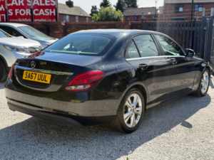 2017 Mercedes-Benz C Class 2.1 C220d Se Executive Edition Saloon 4dr Diesel G-Tronic+ Euro 6 (s/s) (170 Ps) in Black — image 6