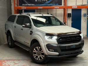 2018 Ford Ranger 3.2 Tdci Wildtrak Auto 4WD Euro 6 4dr in Silver — image 4