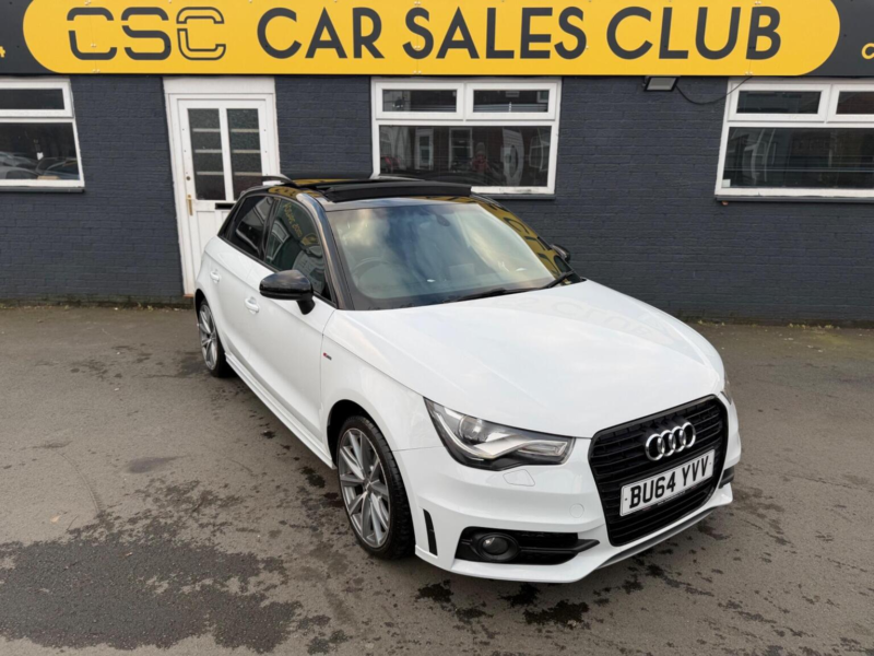 2014 Audi A1 1.6 Tdi S Line Style Edition Sportback Euro 5 (s/s) 5dr in White — image 1