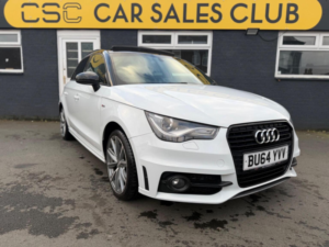 2014 Audi A1 1.6 Tdi S Line Style Edition Sportback Euro 5 (s/s) 5dr in White — image 5