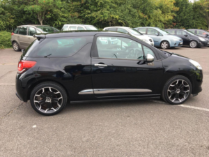 2012 Citroen Ds3 1.6 E-Hdi Airdream Dsport Plus Euro 5 (s/s) 3dr in Black — image 4