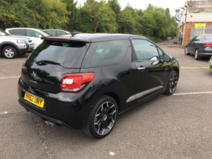 2012 Citroen Ds3 1.6 E-Hdi Airdream Dsport Plus Euro 5 (s/s) 3dr in Black — image 6