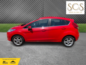 2012 Ford Fiesta 1.4 Zetec in Red — image 4